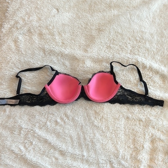 Victoria’s Secret Dream Angels Laced Lined Demi Bra 34B - Picture 6 of 11